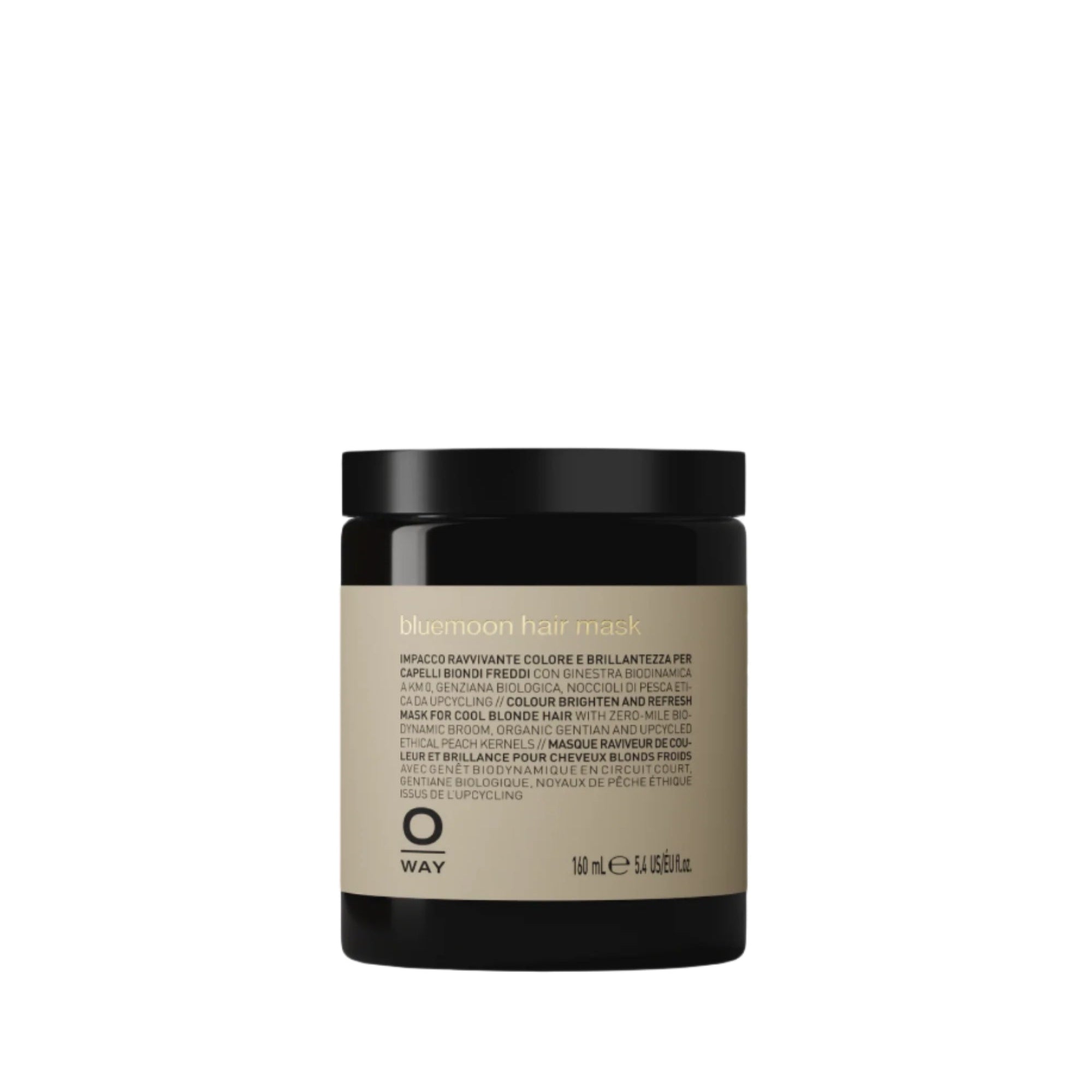 Oway Bluemoon Hair Mask - Deep Conditioning Treatment for Dry & Damaged Hair - Nourishing & Repairing Hair Care - Perfect for Salon & Home Use
