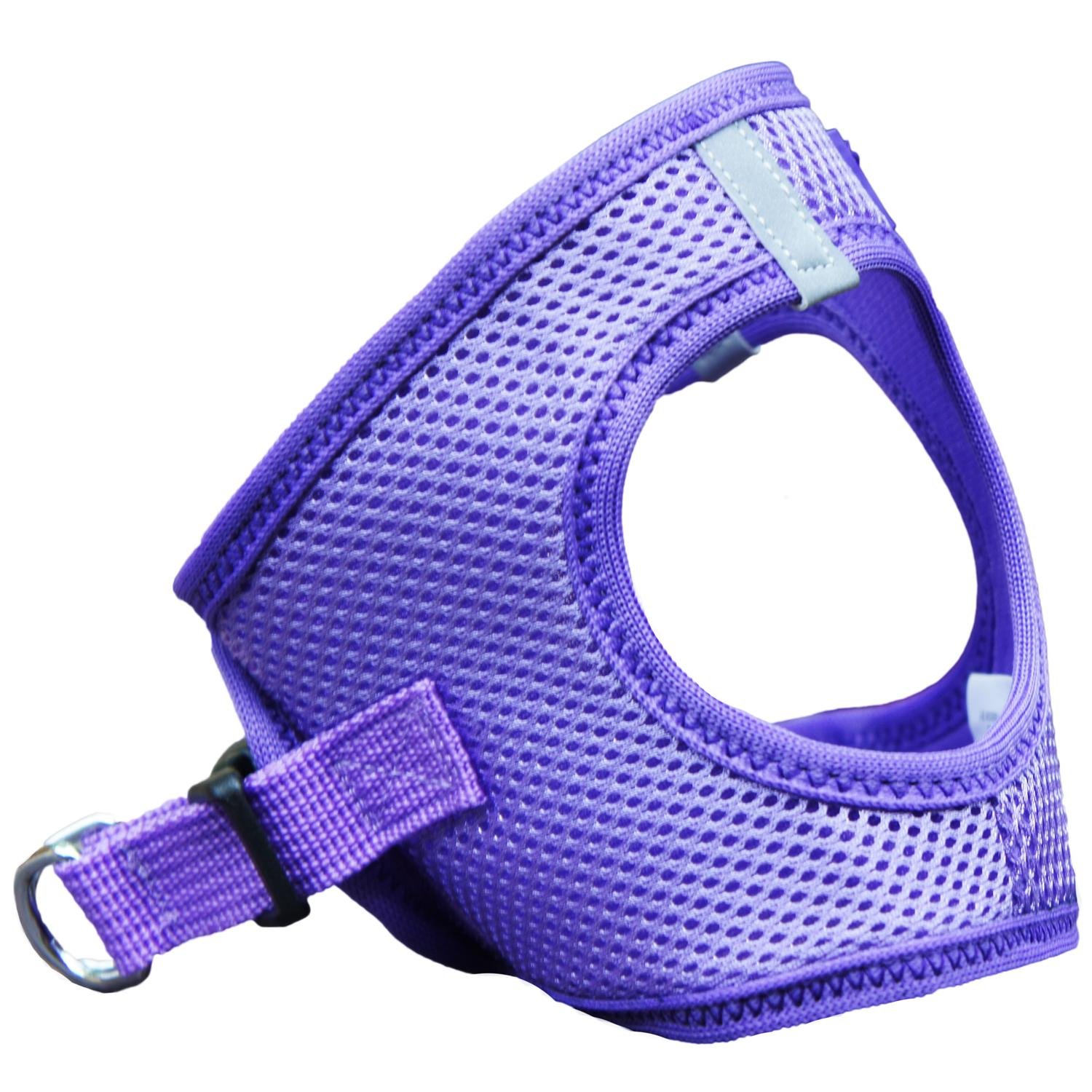 Doggie Design No Choke Dog Harness - Breathable Mesh Polyester Pet Vest with Easy Step-in Design for Small Medium Large Dogs - Paisley Purple XL - Perfect for Walking, Training & Outdoor Adventures