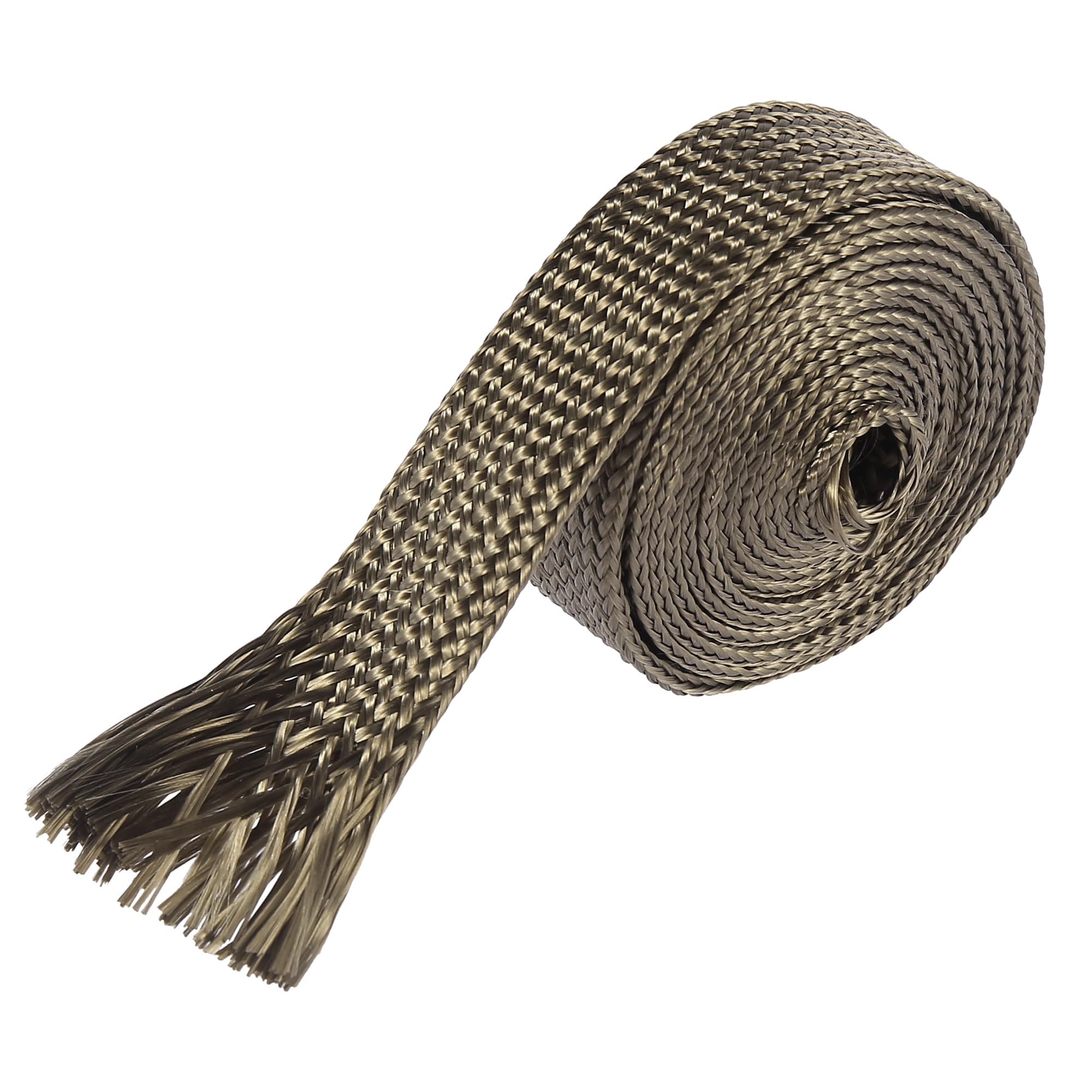 X AUTOHAUX 3.2ft Fiberglass Heat Shield Sleeve - 15mm (3/5