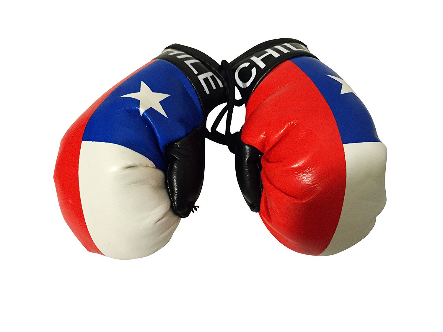 Mini American Flag Boxing Gloves for Car Mirror Decor - Patriotic Auto Accessory (1-Pack) - Perfect for Sports Fans, 4th of July & Game Day Car Decorations
