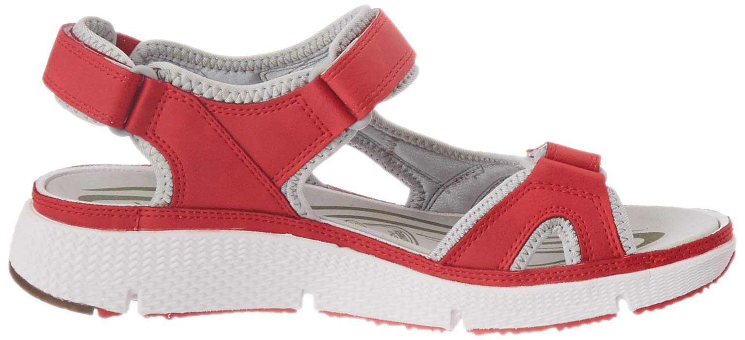ITS ME RED Allrounder Women's Sandals - Comfortable & Stylish Red Sandals for Women | Perfect for Beach, Travel & Summer Outfits