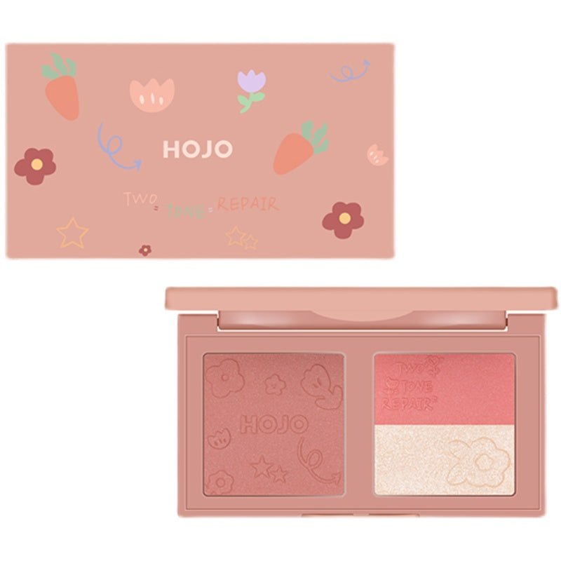 HOJO Hand Painted Plastic Face Repairing Plate - Skin Care Tool for Acne Treatment & Blackhead Removal - Perfect for Spa, Facial & At-Home Skincare Routine