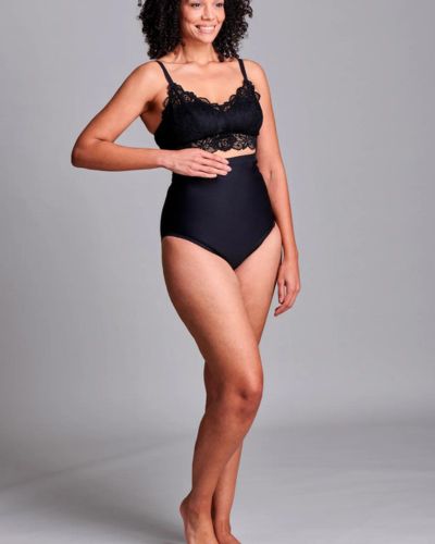 CUI Women's High Waist Hernia Support Girdle Brief - X-Small, Black - Post-Surgery Recovery & Everyday Comfort for Active Lifestyles