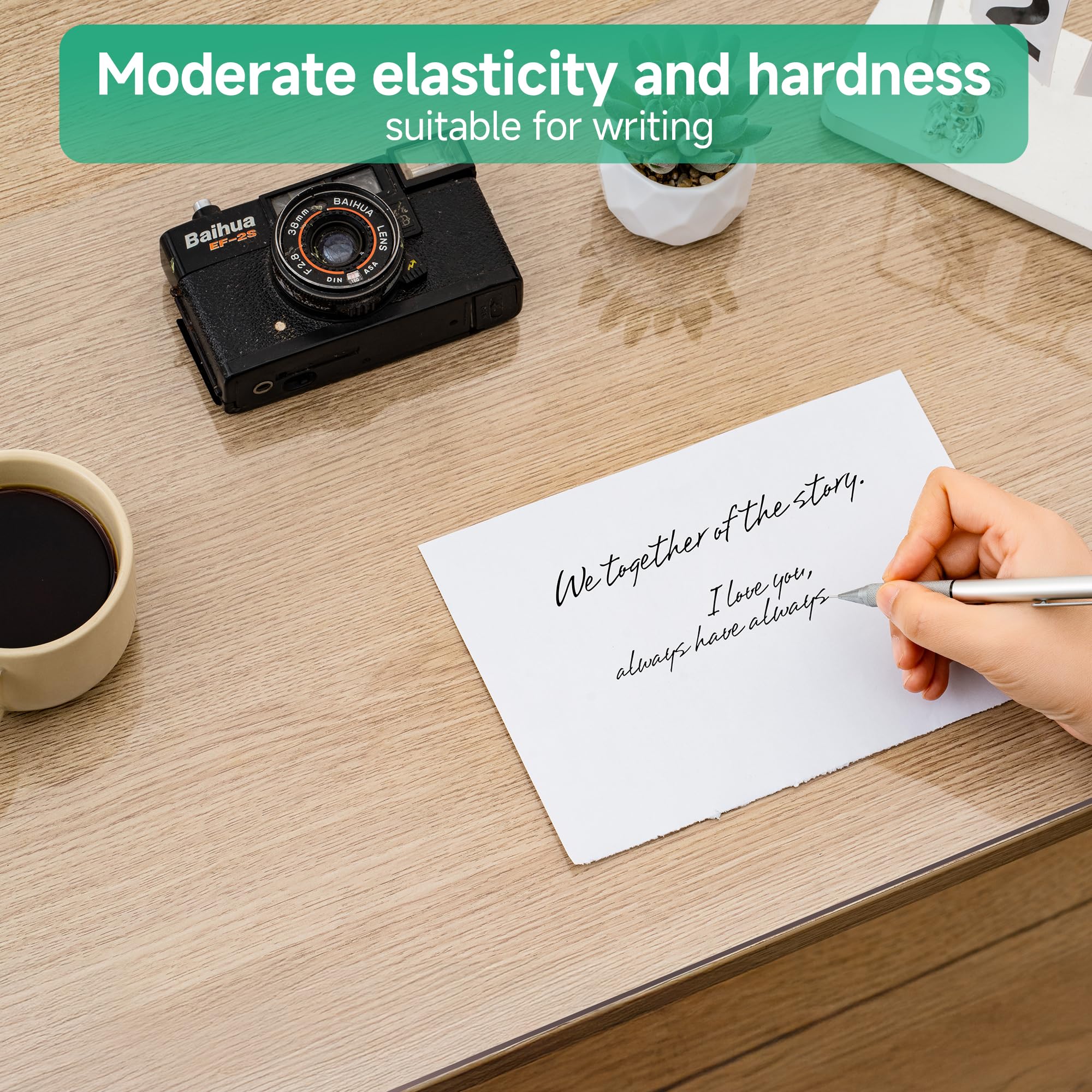 NATRKE Clear Desk Mat Pad - 31.5