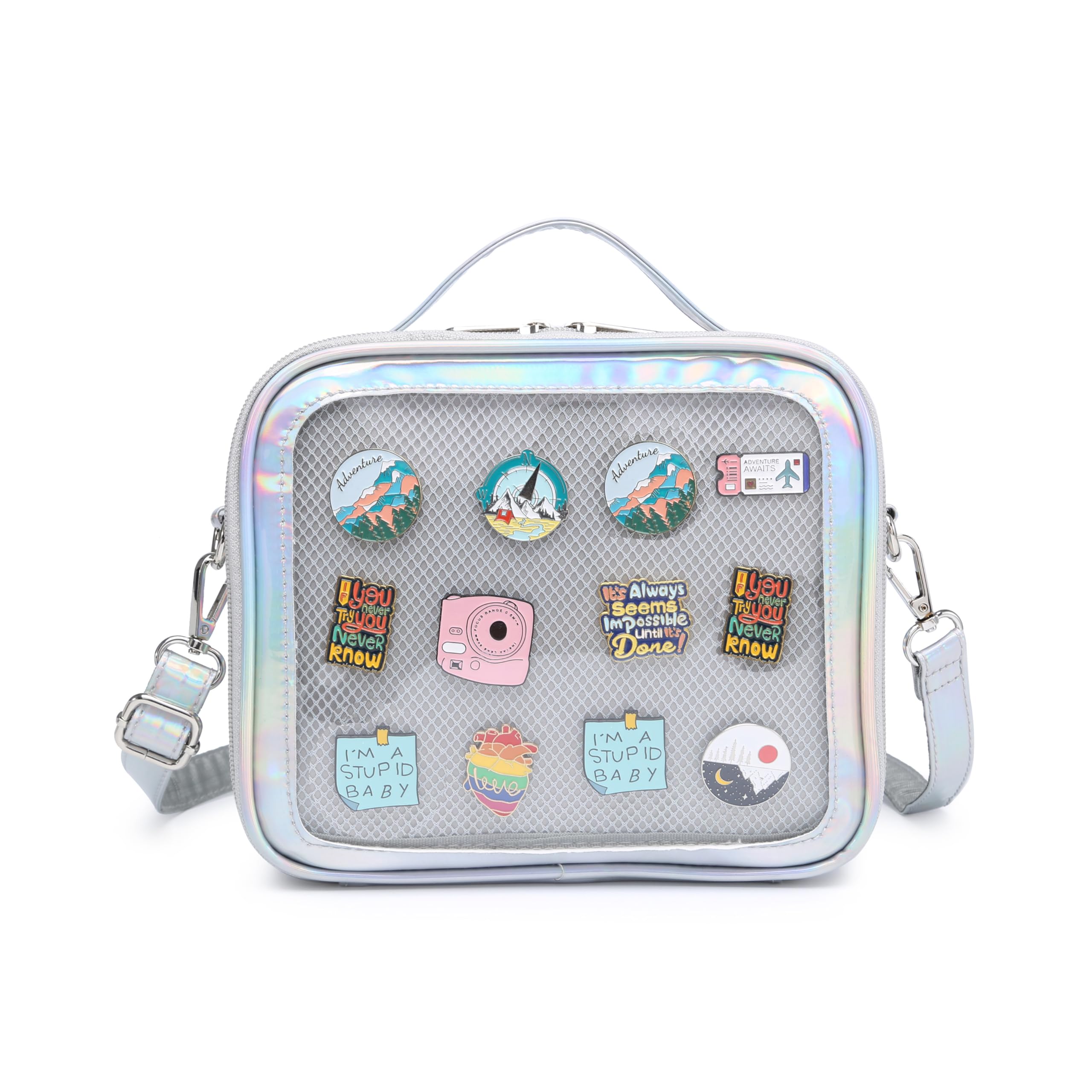 Anime Display Crossbody Bag - Stylish Ita Messenger for Cosplay & Conventions