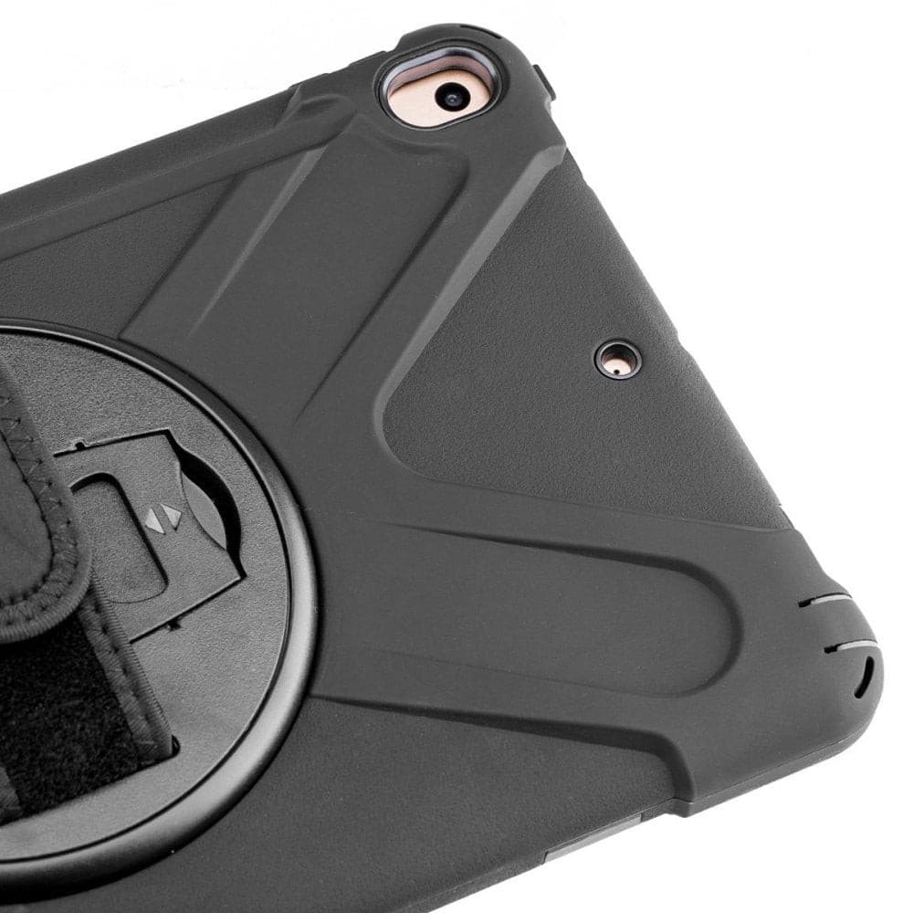 3sixT Apache Case with Pen Holder for iPad 10.2 (7th/8th/9th Generation) - Black | Protective Cover for Work, School & Travel