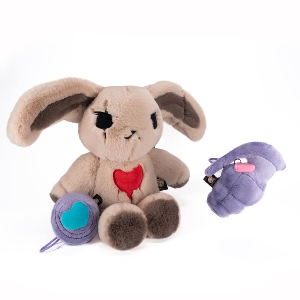Love Bomb Plushie Accessory Pack - Cute Soft Stuffed Plush Toys for Kids & Adults - Perfect for Gifts, Room Decor, and Stress Relief