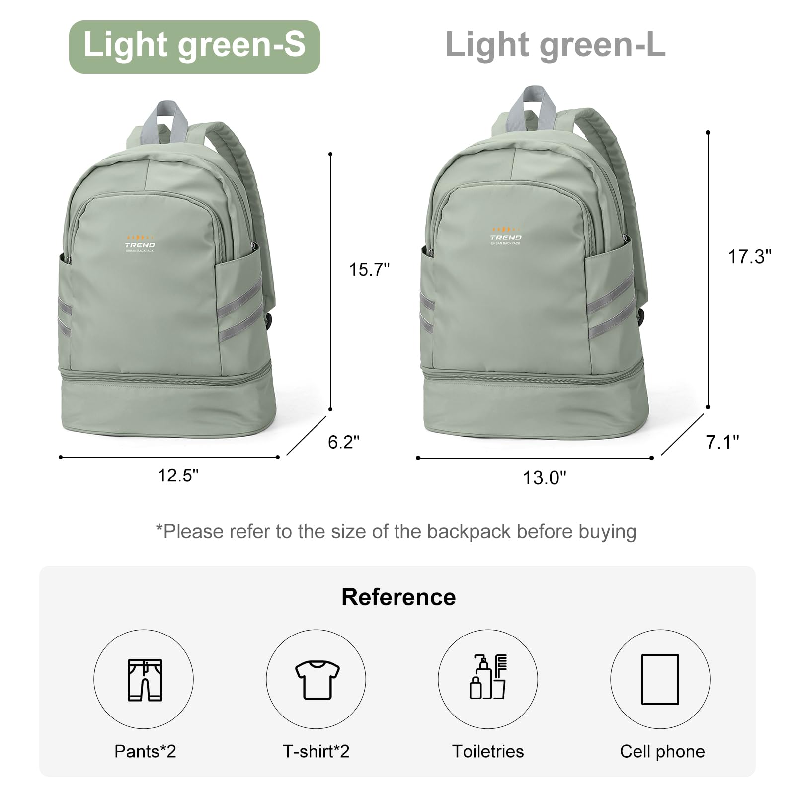 Coofay Waterproof Gym Backpack for Women - Lightweight Sports Backpack with Shoe Compartment & Laptop Sleeve - Perfect for Workout, Travel, Yoga & Daily Commute