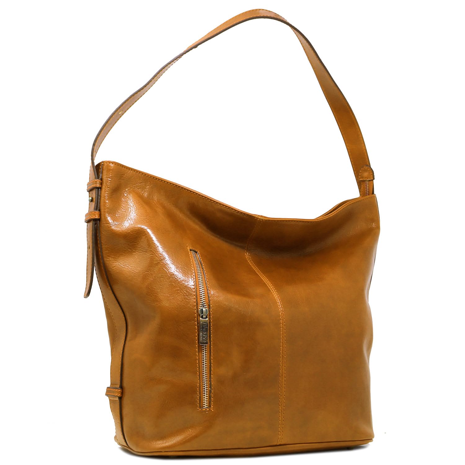 Premium Floto Sardinia Genuine Leather Tote Bag for Women - Convertible Shoulder & Crossbody Handbag - Perfect for Work, Travel & Everyday Use