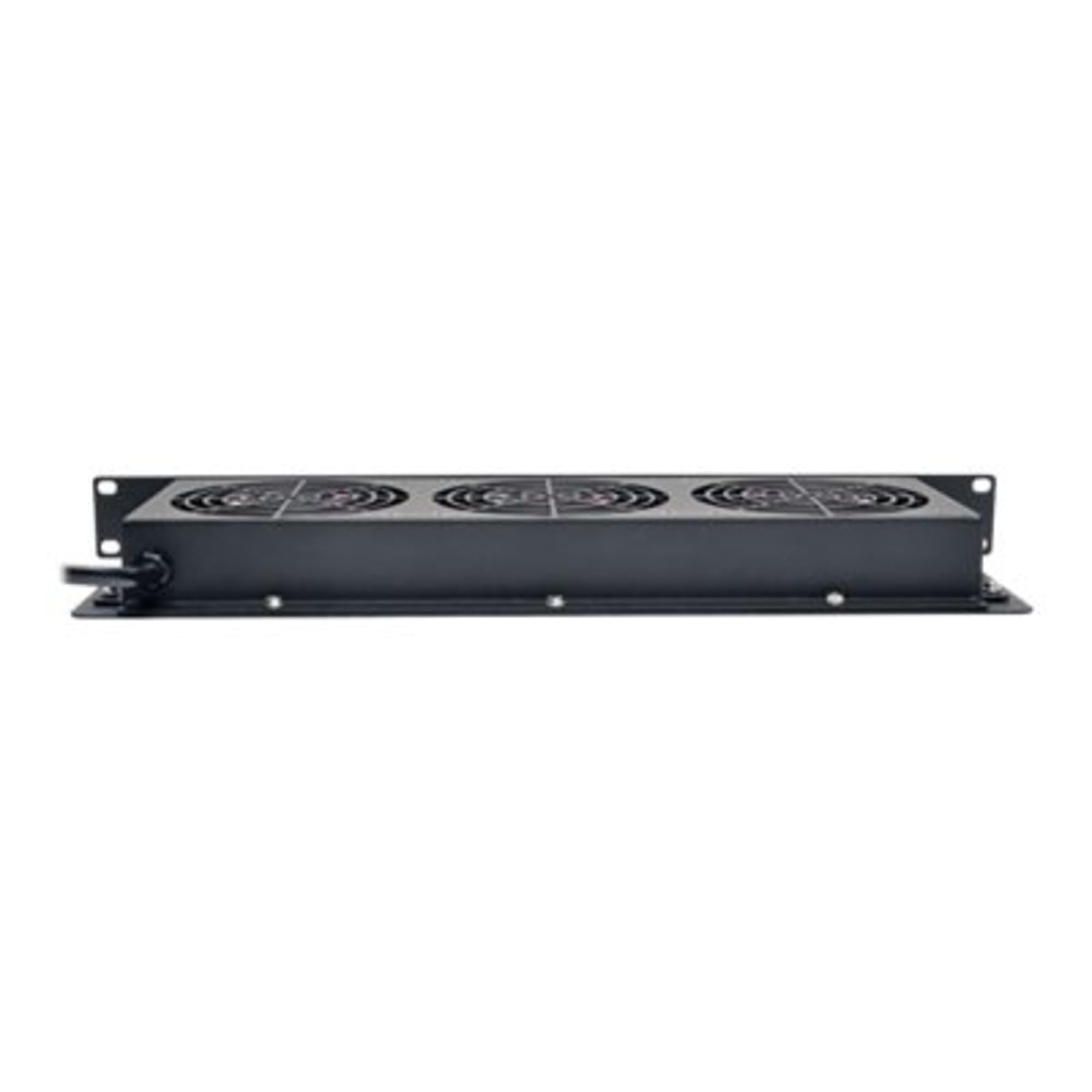 TRIPP LITE SRFAN1U 1U Rack Enclosure Server Cabinet Cooling Fan Tray with 3 High-Performance 120V Fans (210 CFM) - Black | Perfect for Data Centers, Server Rooms & Network Closets