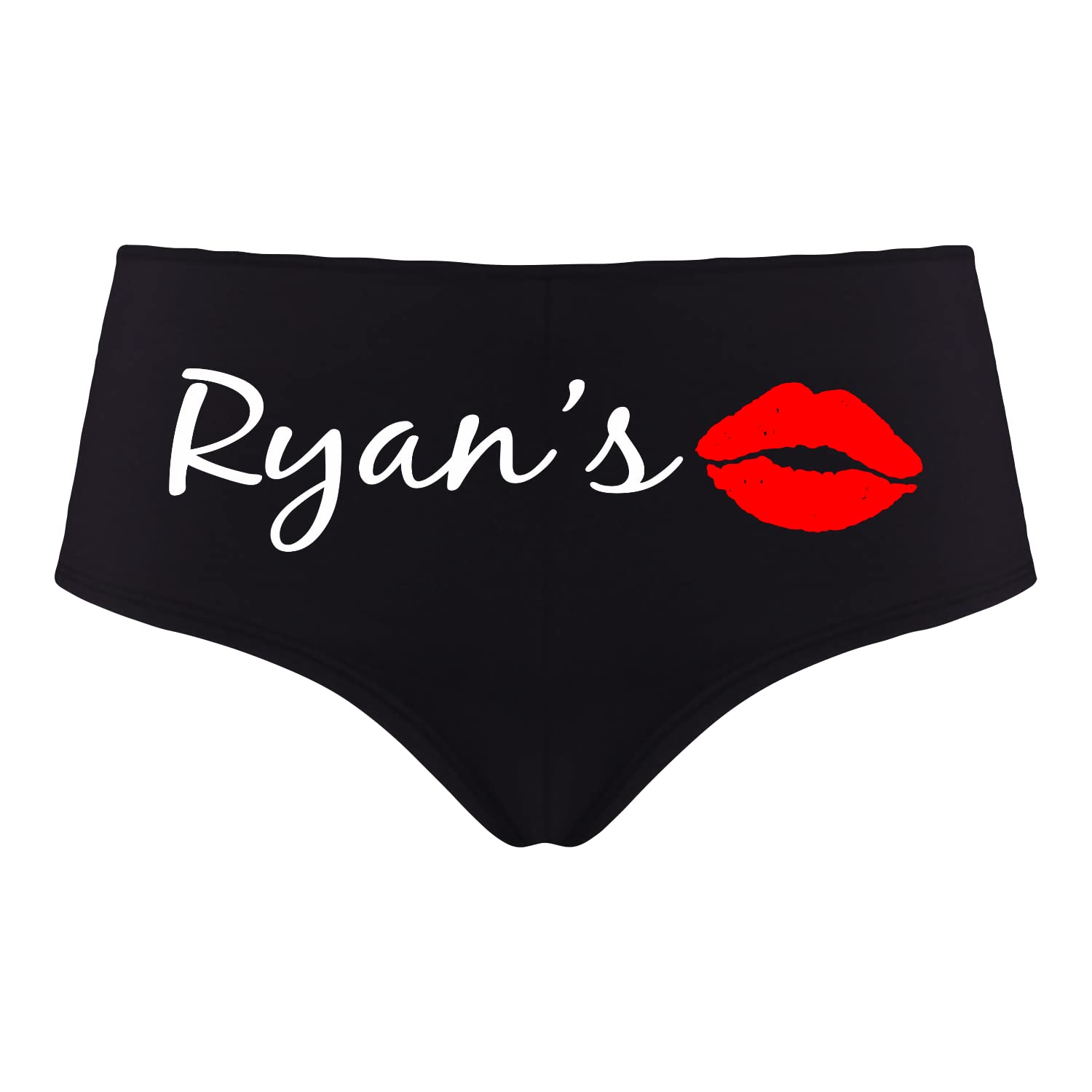 Custom Women's Boyshort Panties - Personalized Underwear with Text | SGR Women's Underwear | Perfect for Valentine's Day, Bridal Shower & Anniversary Gifts