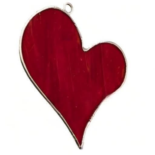 Valentine's Day Glass Cover with Red Heart Design - Perfect for iPhone, Samsung & More - Romantic Gift for Couples & Loved Ones