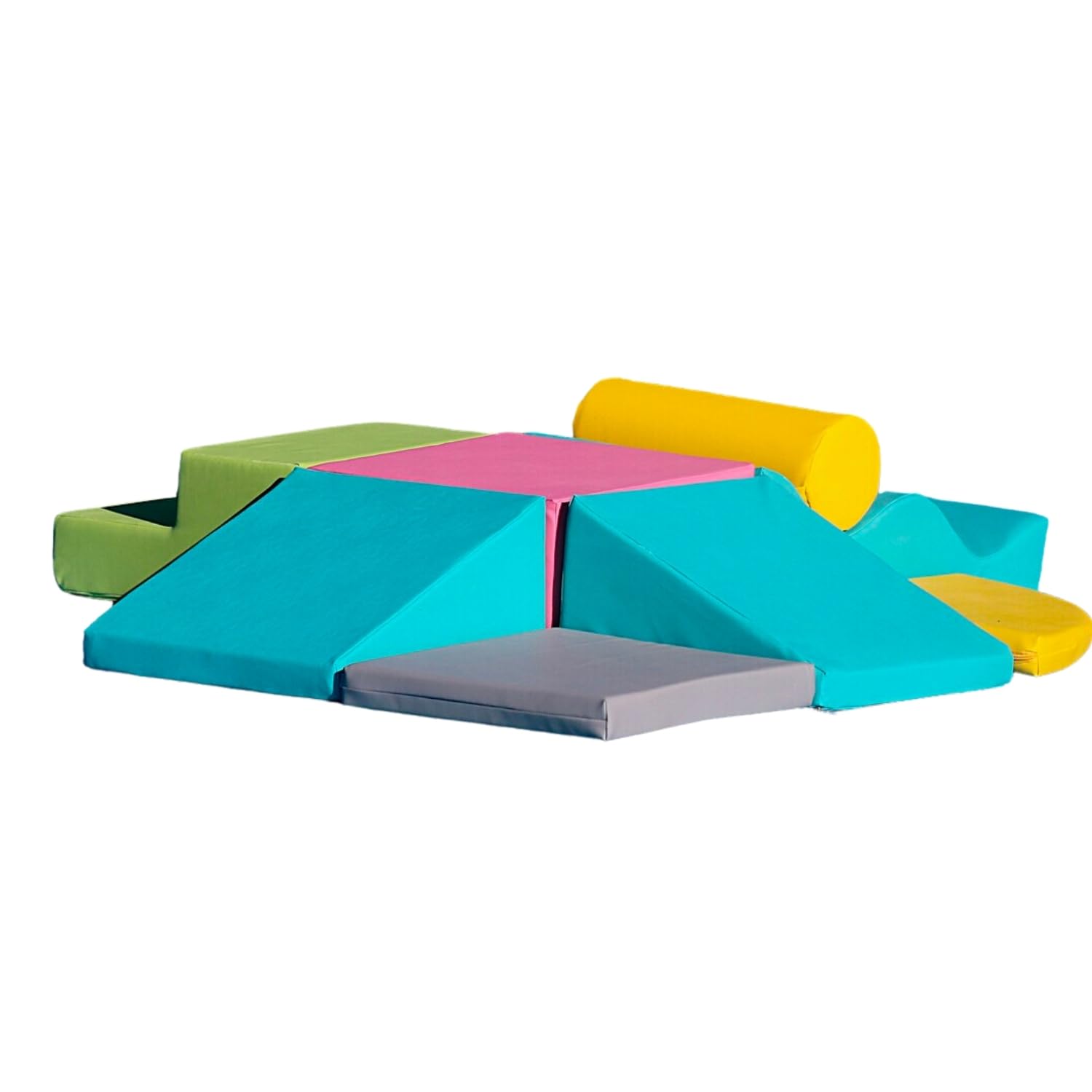 DreamSoftPlay Sensory Integration Blocks for Kids - Soft Climbing & Crawling Play Set for Pediatric Therapy & Indoor Playground - Perfect for Toddler Development & Sensory Play Activities