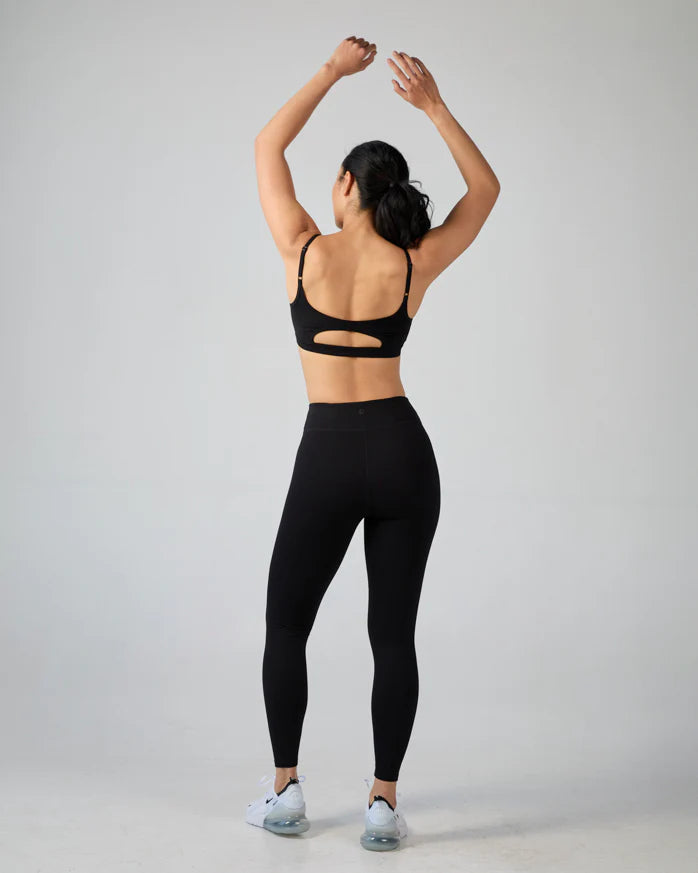 High Waist Yoga Pants for Women - Tummy Control Workout Leggings for Running, Gym & Lounge | Daughter Lessons Core Legging