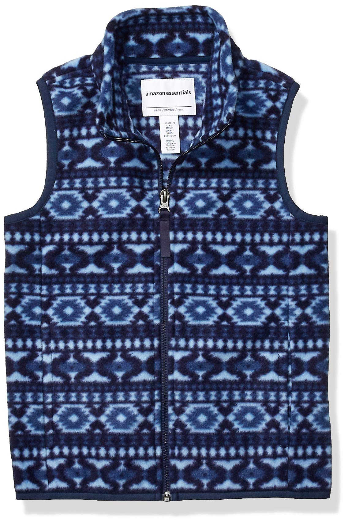 Amazon Essentials Boys & Toddlers' Polar Fleece Vest - Warm Winter Layering for Outdoor Play & School Activities