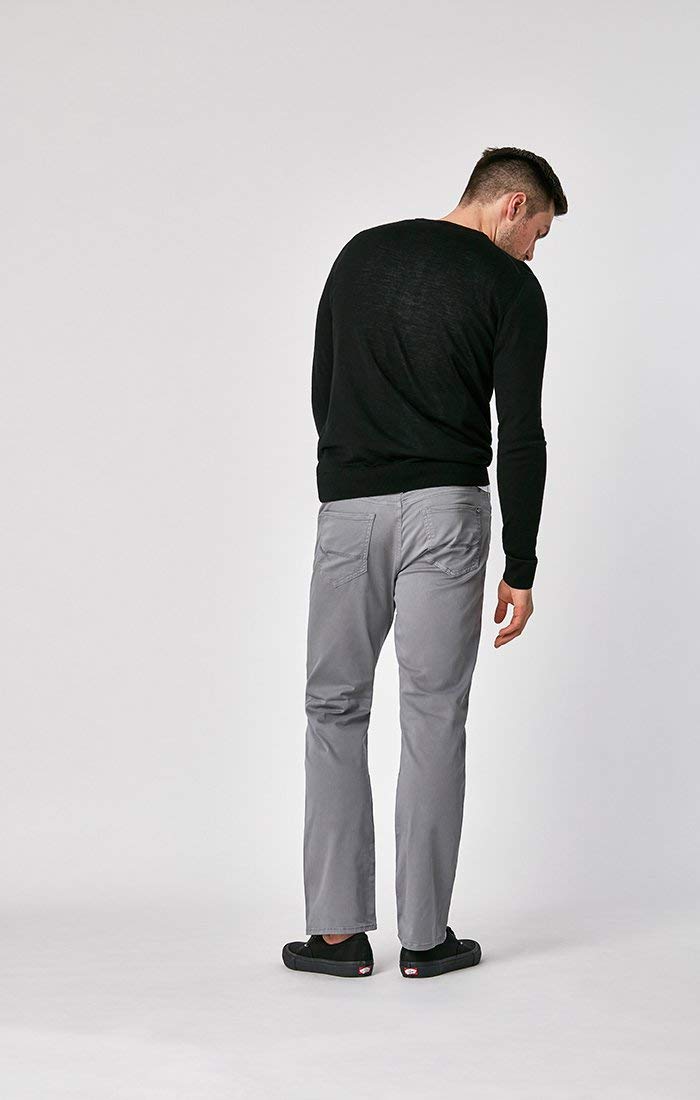 Mavi Matt Classic Men's Straight Leg Pants - Mid-Rise Relaxed Fit Work Pants for Men | Comfortable Office Wear & Casual Everyday Pants