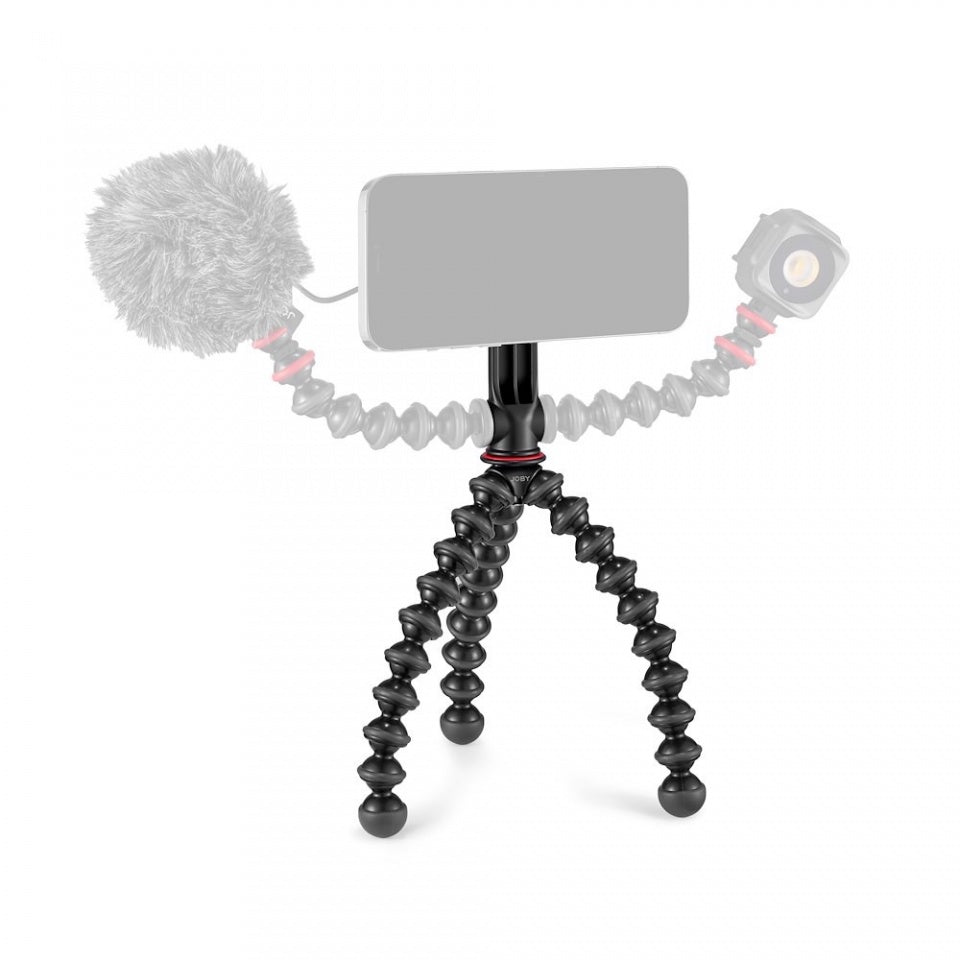 Joby GripTight™ GorillaPod® Magnetic Phone Tripod Stand for iPhone 14/13/12 Pro Max - Portable Flexible Tripod for Smartphones with MagSafe, Perfect for Vlogging, Travel & Night Photography