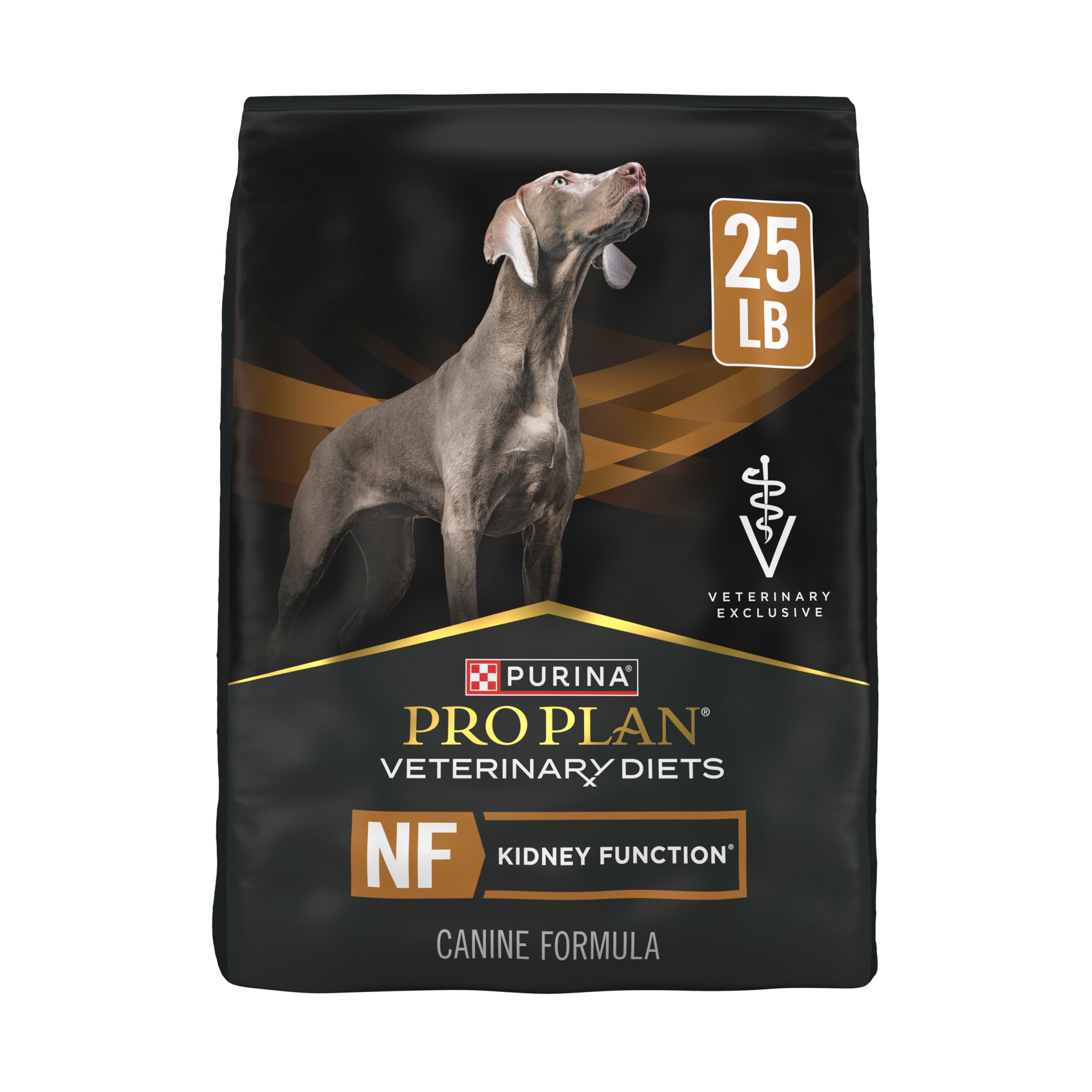 Purina Pro Plan Veterinary Diets NF Kidney Function Dry Dog Food - 25 lb Bag for Dogs with Kidney Disease | Supports Renal Health | Vet Recommended Formula for Senior & Special Needs Dogs