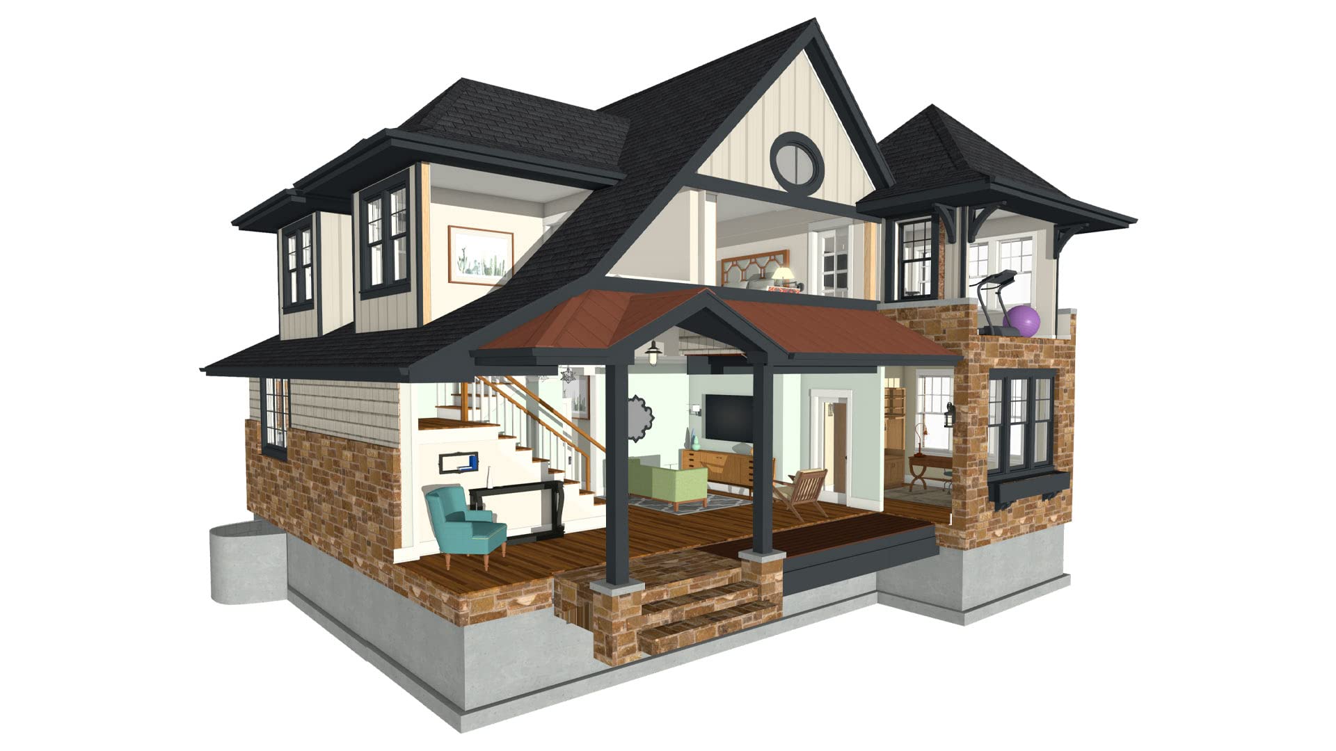 Home Designer Suite - Professional Interior Design Software for DIY Home Decor & Renovation | Perfect for Homeowners, Interior Designers & Real Estate Staging