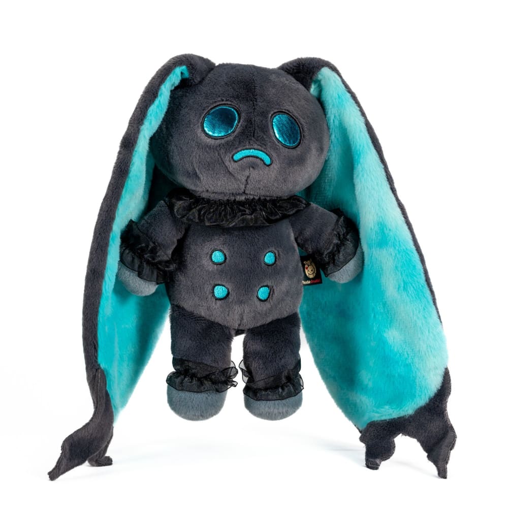 Plushie Dreadfuls Wraith Bunny - Soft Stuffed Animal Toy for Halloween Decor, Gothic Gift & Cute Cuddling
