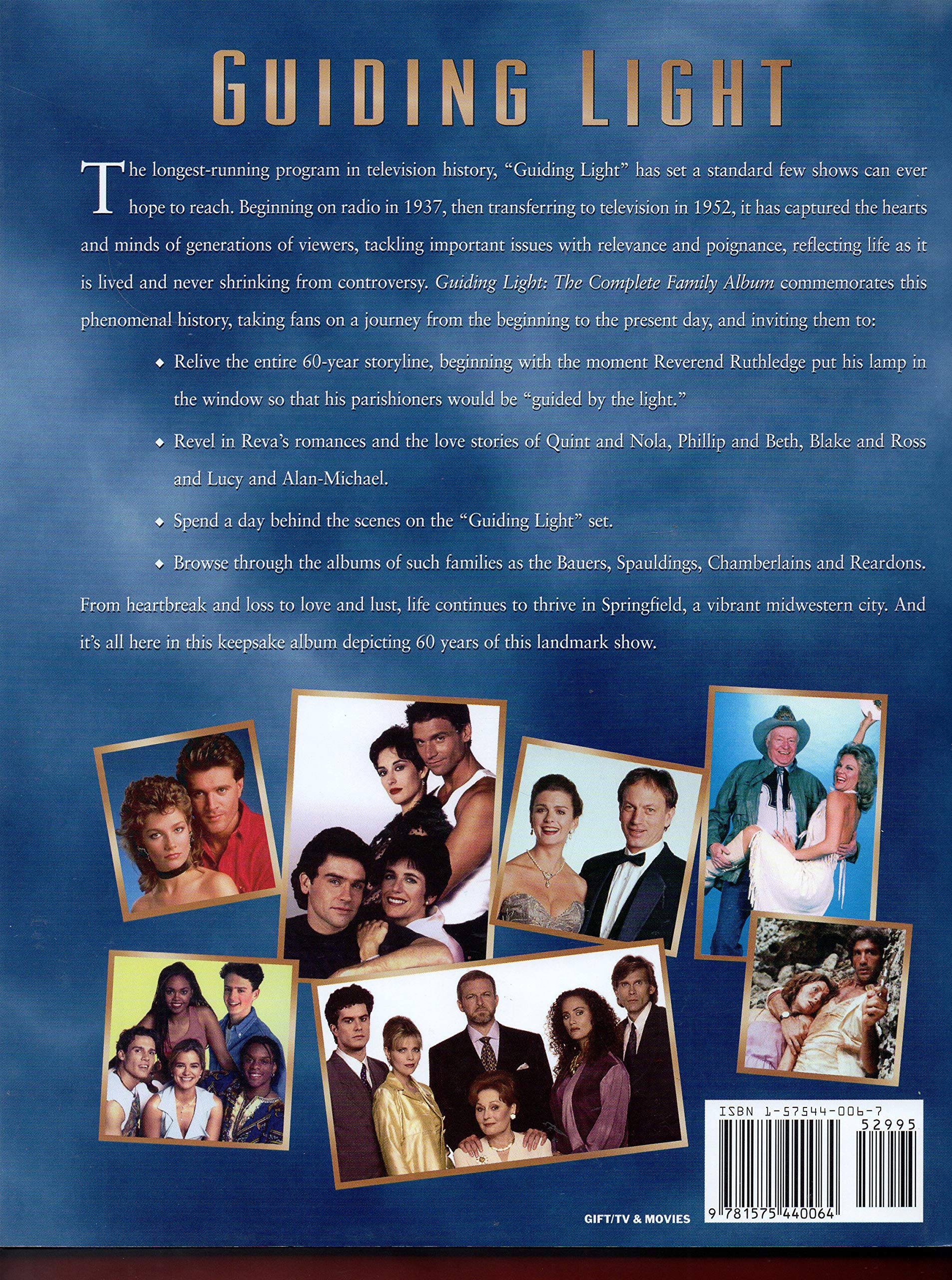Guiding Light: The Complete Family Album - Perfect for Collectors, TV Show Fans & Nostalgic Entertainment
