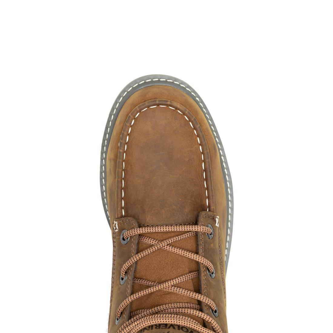 Trade Wedge Moc Toe 6 Soft Toe Work Boot Sudan Brown