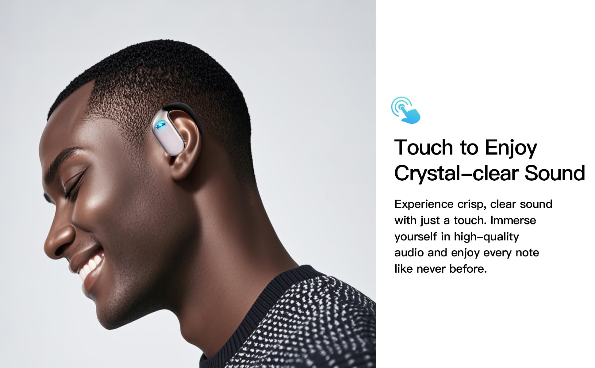 Real-Time Language Translator Earbuds - 144 Languages & Accents, 3-in-1 Wireless Bluetooth Earbuds for iOS & Android | Perfect for Travel, Business Meetings & Language Learning (Black)