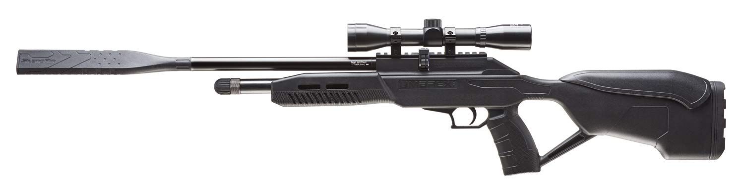 Umarex Fusion 2 Quiet .177 Caliber Pellet Gun Air Rifle - 490 FPS - Powerful & Silent Airgun for Hunting, Target Practice & Pest Control (Backyard, Range & Outdoor Use)
