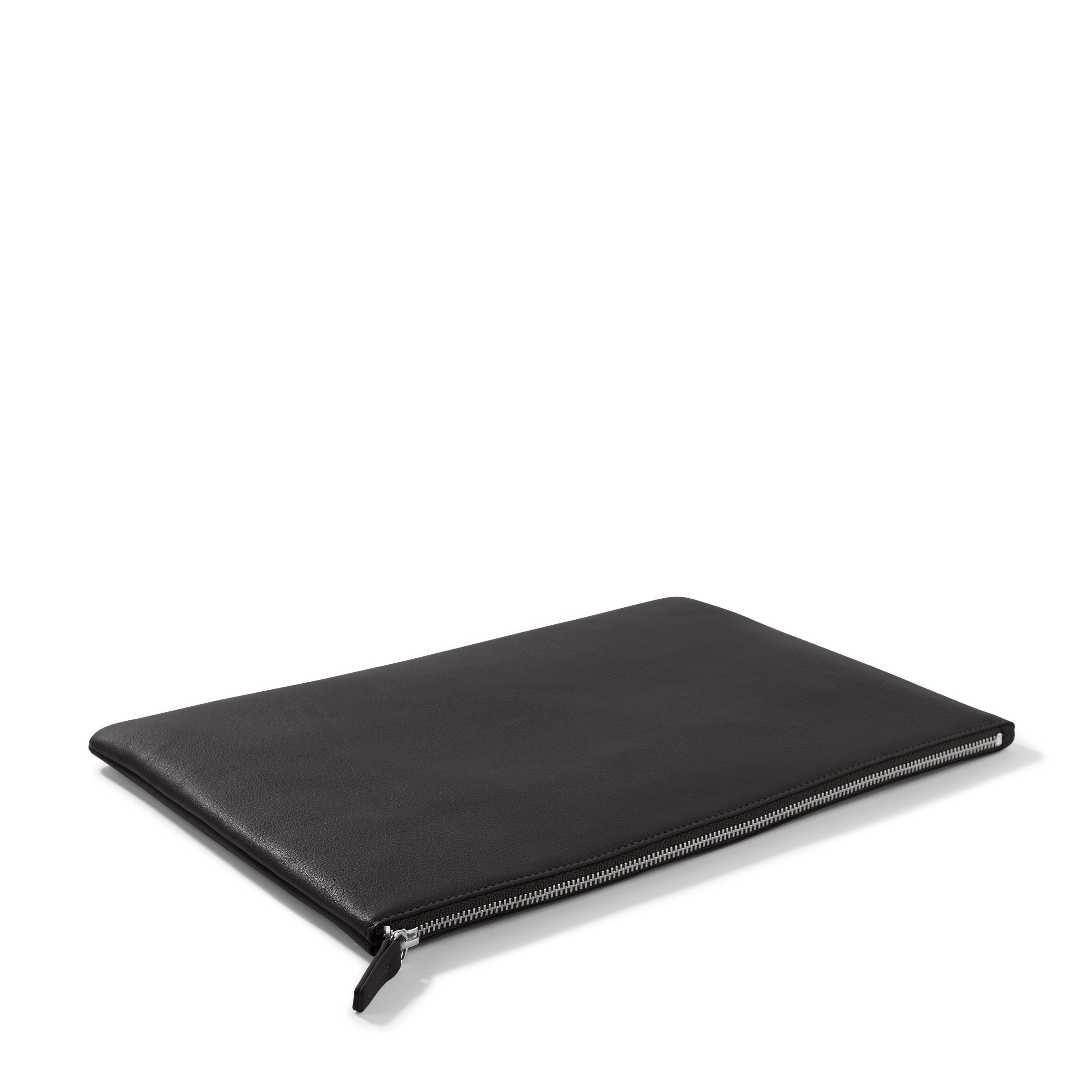 Slim Zippered iPad Case - Black Onyx Protective Cover for iPad 6th/7th/8th Gen | Lightweight & Durable | Perfect for Work, Travel & School