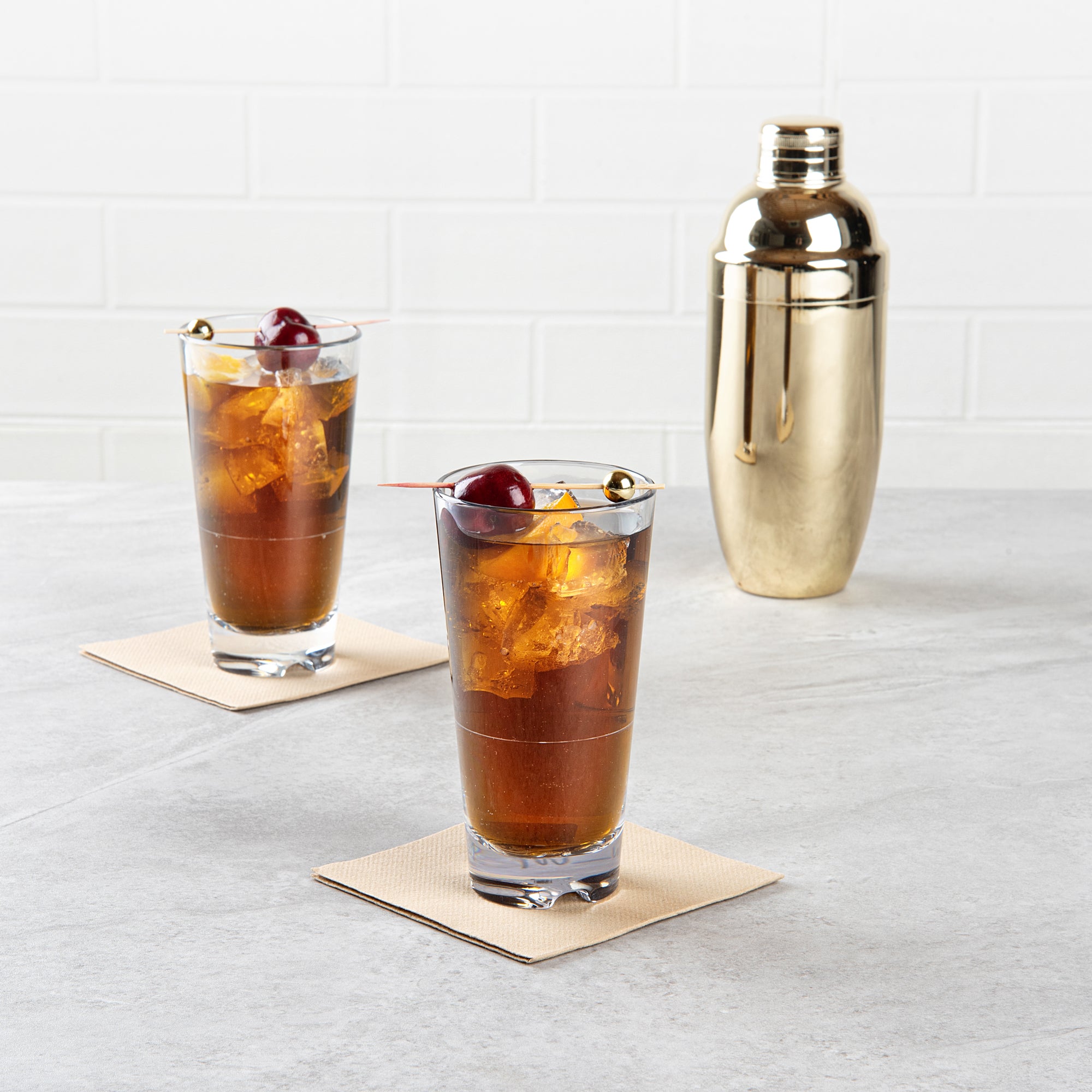 Bev Tek 11 oz Clear Polycarbonate Old Fashioned Glasses - Stackable, Durable (3 x 3 x 5.75 Inches) - Set of 48 - Perfect for Bars, Restaurants & Home Entertaining