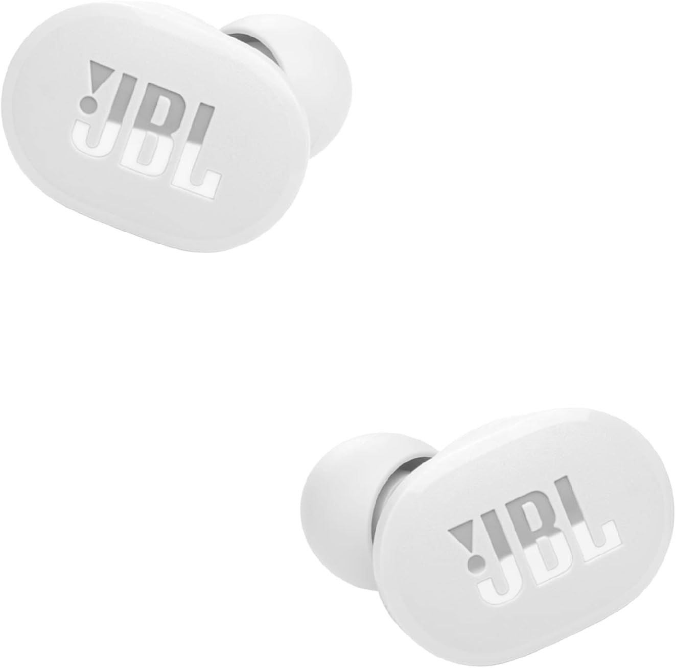 JBL Harman Tune 130NC TWS Wireless Earbuds with Active Noise Cancelling, Bluetooth 5.0, 32H Playtime - White | Perfect for Gym, Travel & Work (JBLT130NCTWSWHT)
