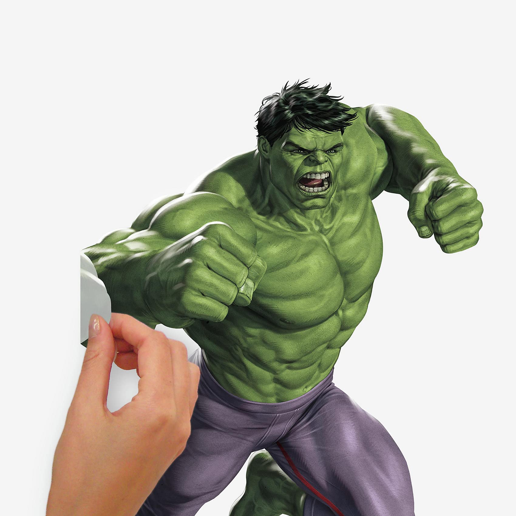 RoomMates Marvel Classic Avengers Peel and Stick Wall Decals - RMK4289SCS | Easy-to-Apply Removable Wall Stickers for Kids Bedroom, Nursery, Playroom & Office Decor