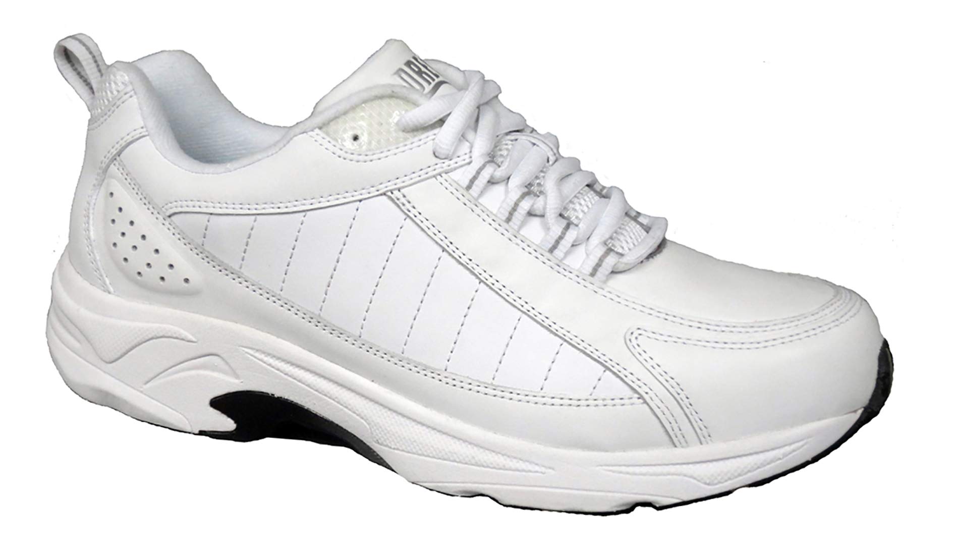 Drew Shoe Women's Fusion Sneakers - White Comfortable Walking Shoes Size 7 Wide (7 W) for Walking, Running & Casual Wear