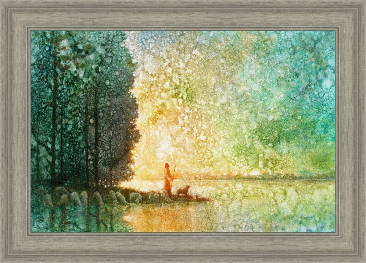 Beside Quiet Waters - Premium Home Decor for Relaxing Spaces | Perfect for Living Rooms, Bedrooms & Meditation Areas