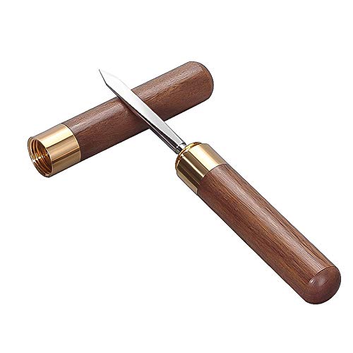 Premium Rosewood Pu-erh Tea Knife Needle - Professional Tool for Breaking & Prying Tea Cakes & Bricks - Traditional Chinese Tea Accessory for Tea Ceremony, Home Brewing & Gifts