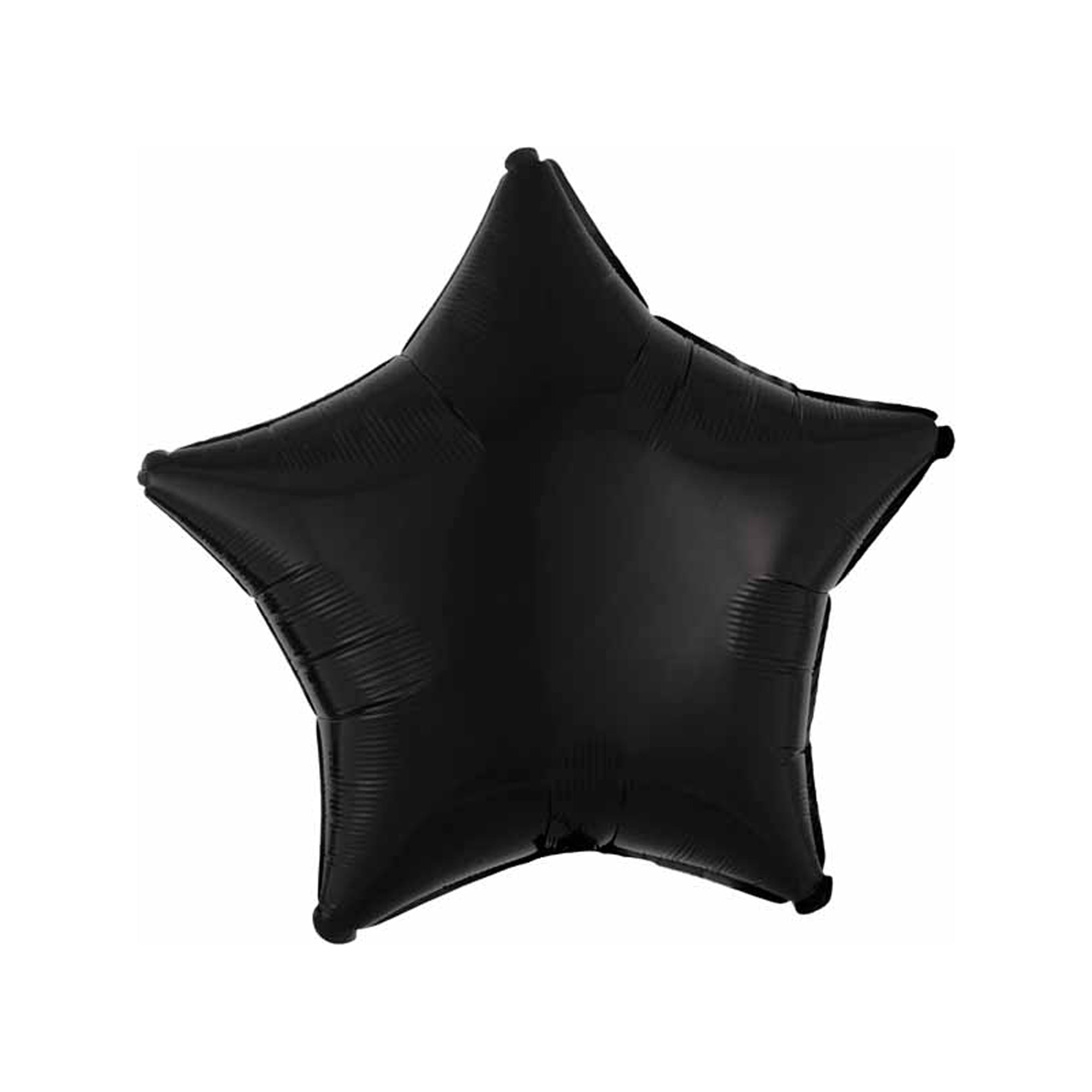 18 Inch Black Star Shaped Foil Balloon - Party Decorations for Birthday, Wedding & Baby Shower - 1 Count Pack of 1