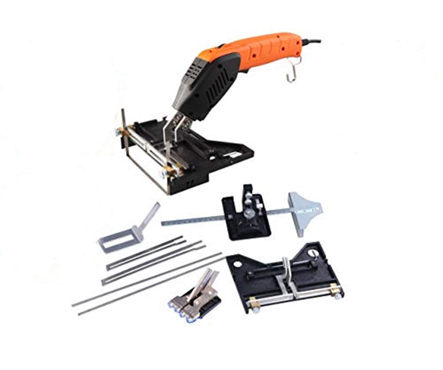 Professional Electric Hot Knife Foam Cutter Kit - Air Cooled Styrofoam Cutting Tool for Continuous Use - Perfect for DIY Crafts, Model Building, and Packaging Projects