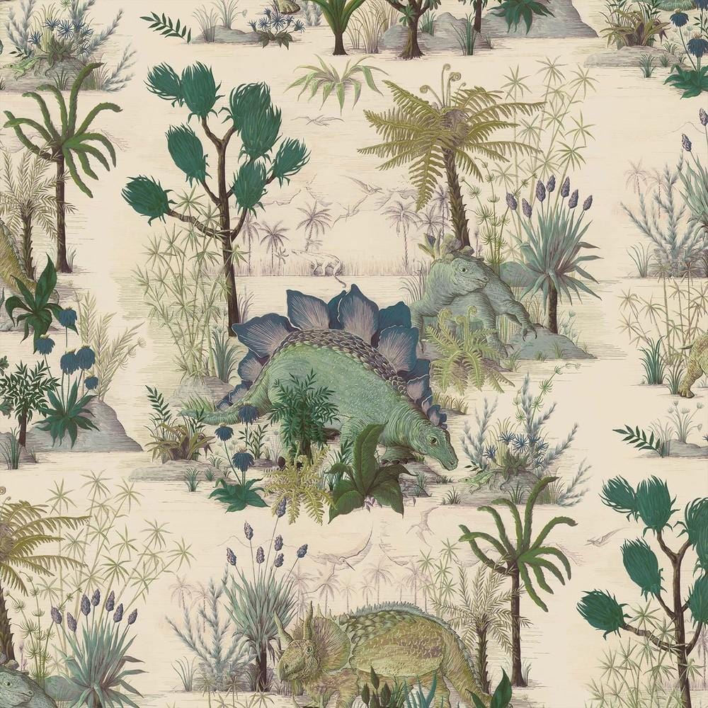 Dinosauria Wallpaper - Pre Order Now | High-Quality Dinosaur Themed Wall Decor for Kids Room, Nursery & Playroom