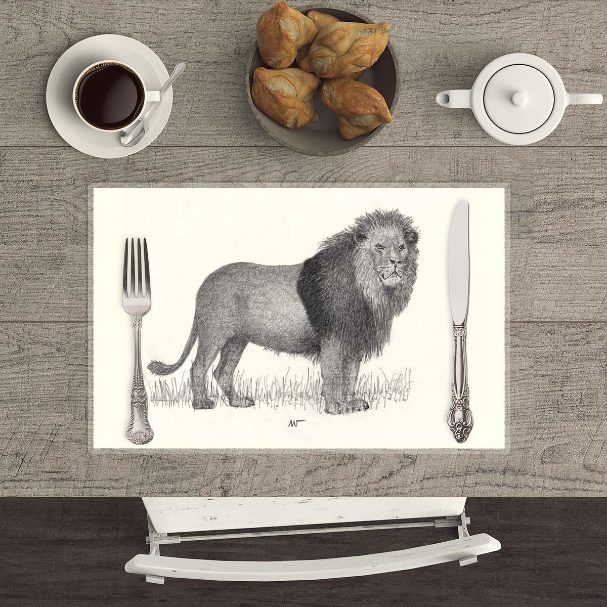 Waterproof Drawing Placemats for Kids - Non-Slip Table Mats for Dining, Arts & Crafts - Ideal for Home, School & Restaurant Use