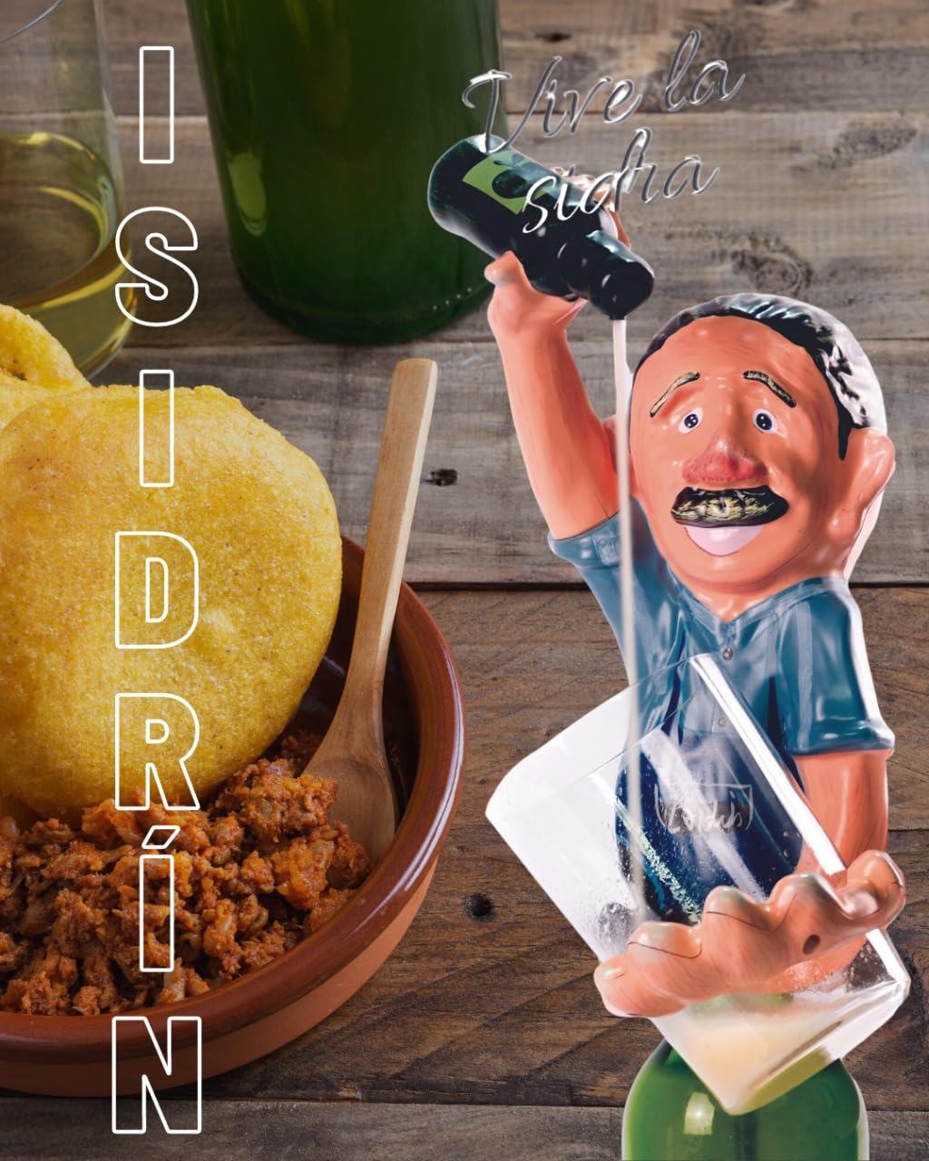 Electric Cider Squeezer with Battery - Fresh & Bubbling Cider Dispenser for Home & Parties - Perfect Gift for Men (Isidrin) - Enjoy Homemade Cider Anytime