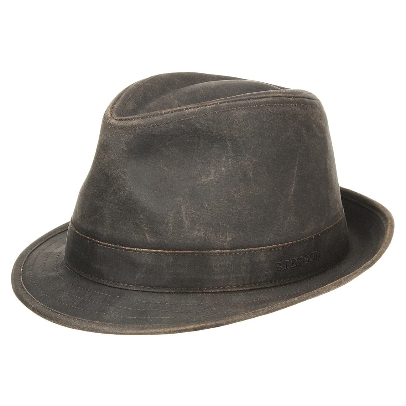 Stetson Odessa Trilby Cloth Hat for Men - Classic Casual & Formal Fedora Style - Perfect for Outdoor Events, Weddings, and Everyday Wear