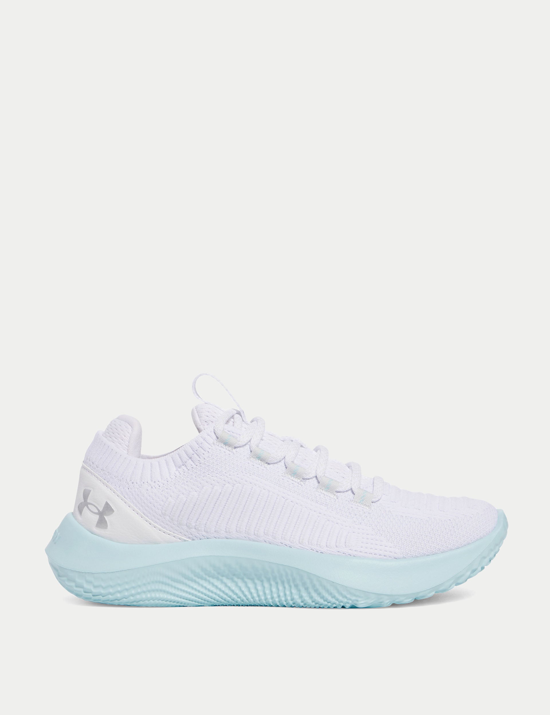 Dynamic 2 Training Shoes for Men & Women - Lightweight Gym Workout Running Shoes in White/Stream/Metallic Silver - Perfect for CrossFit, HIIT, and Indoor Sports
