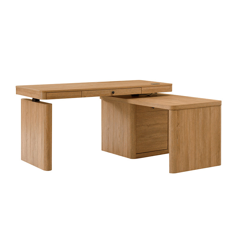 Veritas 360° Rotating Electric Height Adjustable Standing Desk with Flip Top Lid - Perfect for Home Office, Gaming & Workspace Ergonomics