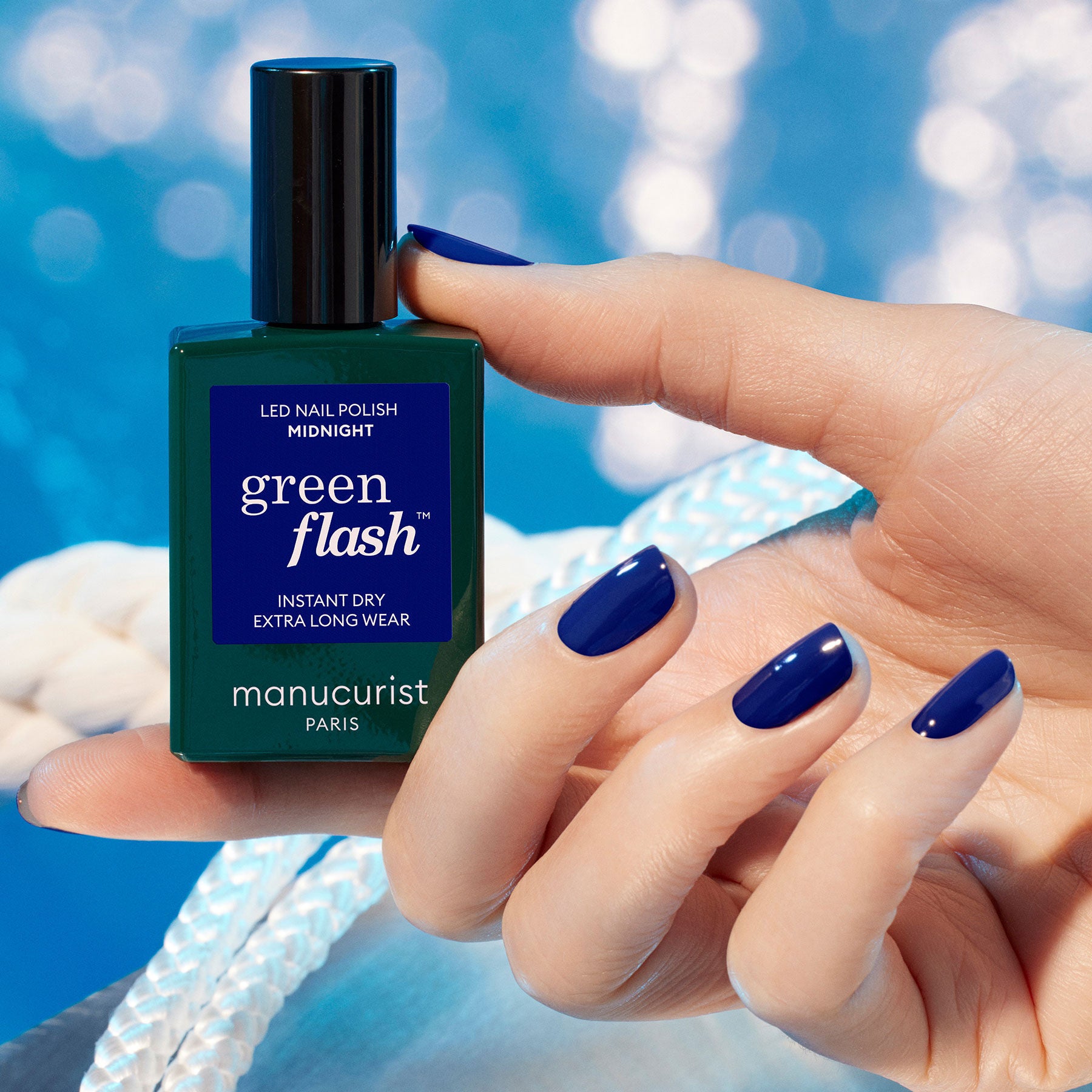Green Flash LED Gel Polish - Long Lasting UV Nail Polish for Salon & Home Manicures - Perfect for Nail Art, Parties & Special Occasions