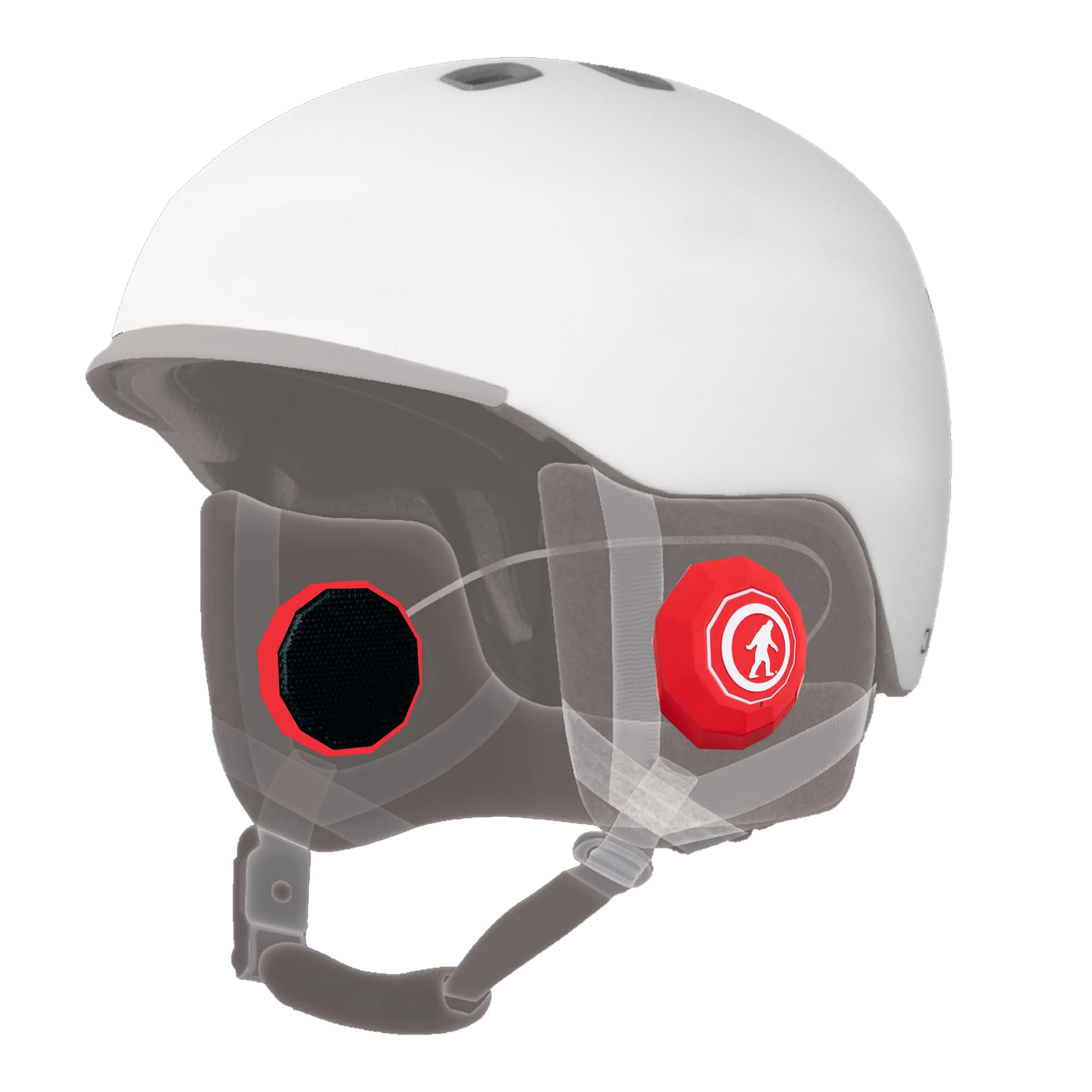 Outdoor Tech Chips 3.0 True Wireless Bluetooth Helmet Speakers - Waterproof & Lightweight for Skiing, Snowboarding, Mountain Biking, Climbing & Outdoor Adventures - Perfect for Hands-Free Music & Calls on the Slopes or Trails