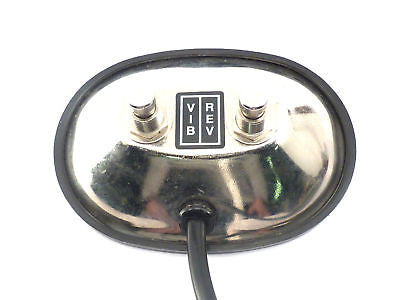 Fender Original Vintage 2-Button Footswitch Box 099-4051-000 for Guitar Amps & Effects Pedals - Perfect for Musicians & Live Performances