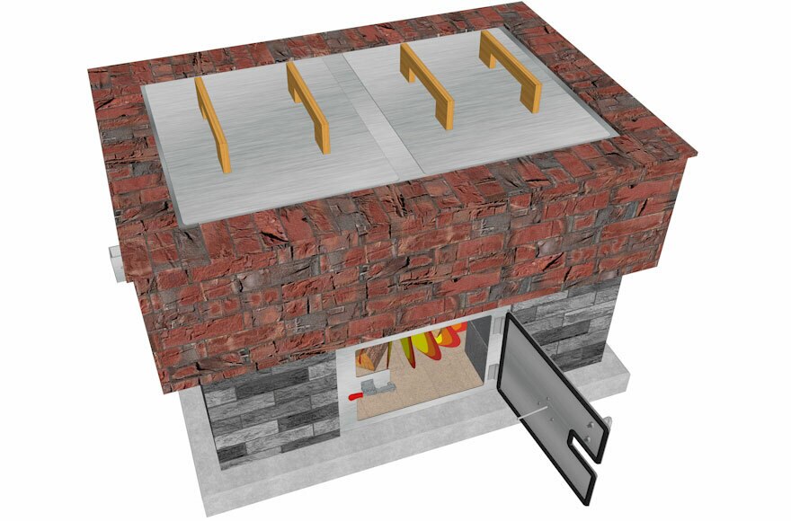 BrickWood Box DIY Kit - Build Your Own Meat Smoker, Grill, Pig Roaster, Rotisserie & Bread Oven | Step-by-Step Installation Guide | Perfect for Backyard BBQs, Camping & Outdoor Cooking