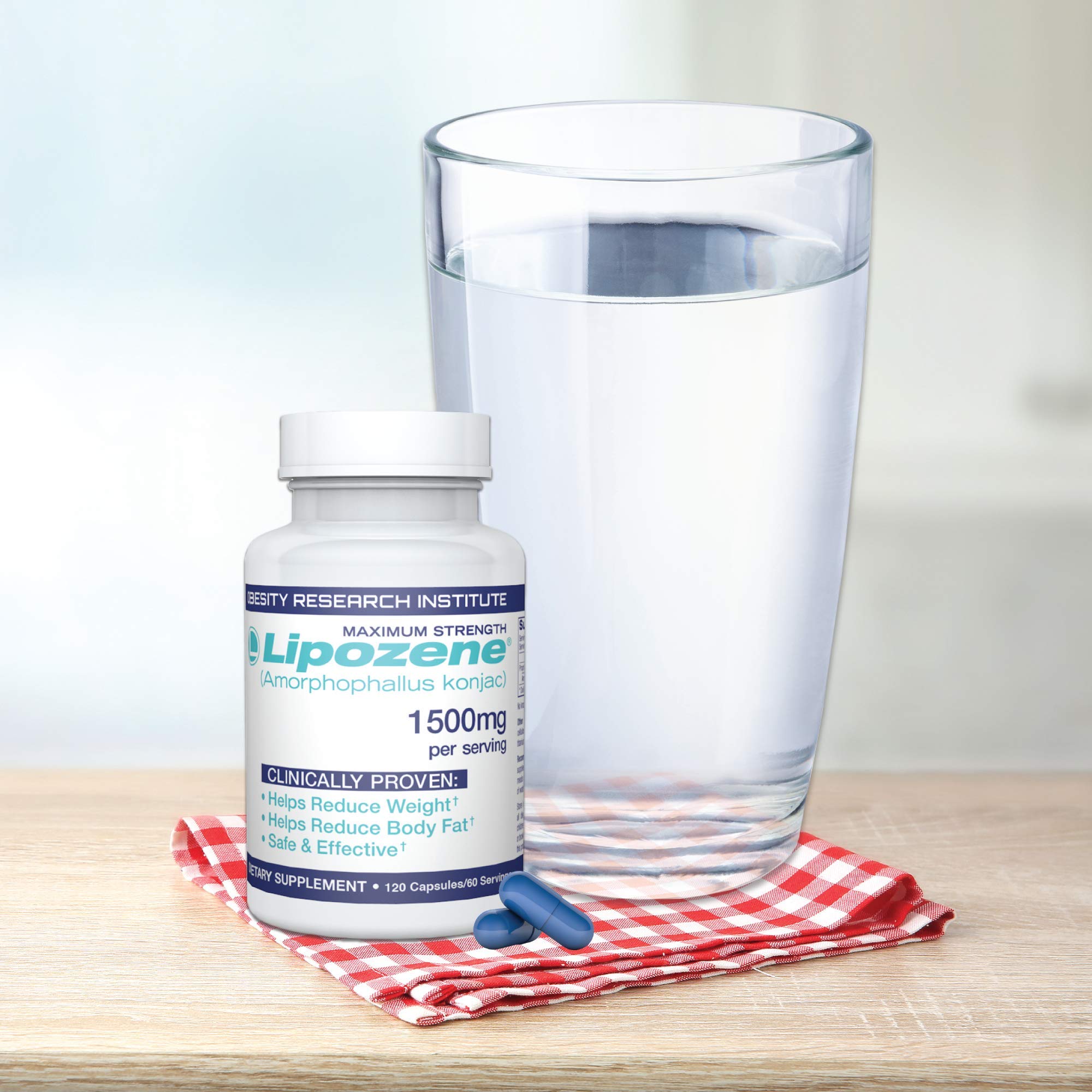 Lipozene® Weight Loss Diet Pills - 30 Capsules Per Bottle - Natural Fat Burner & Appetite Suppressant - Supports Healthy Weight Management - Perfect for Busy Professionals & Fitness Enthusiasts