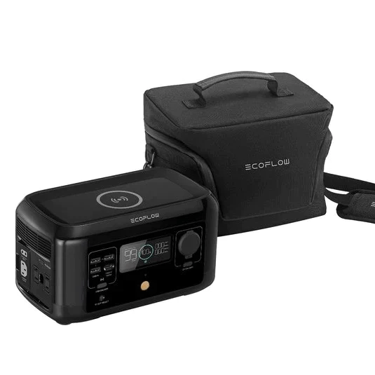 EcoFlow RIVER Mini Portable Power Station Bag - Waterproof Carrying Case for Outdoor Camping, Travel & Emergency Power Supply