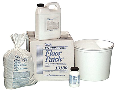 10-lbs Epoxy Floor Patch Kit - Self-Leveling Concrete Repair Compound for Cracks & Holes - Perfect for Garage, Basement & Driveway Floors